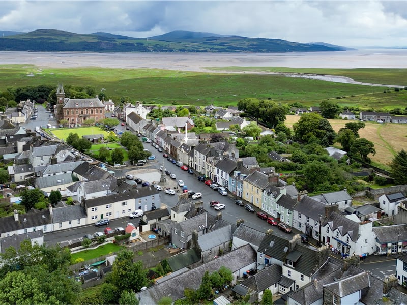 What is it? A six-bedroom Georgian townhouse with accommodation set over three levels and views over Wigtown Square and the bay.