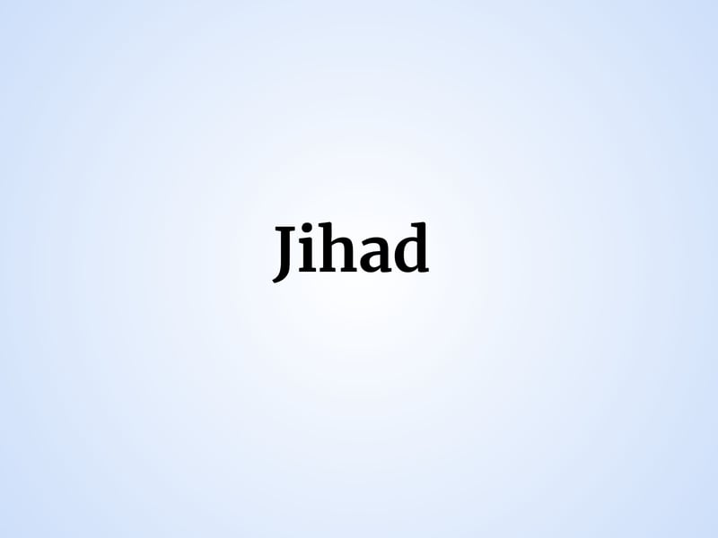 Literally meaning to strive, or do one's utmost best, in Scotland one baby boy was named Jihad.