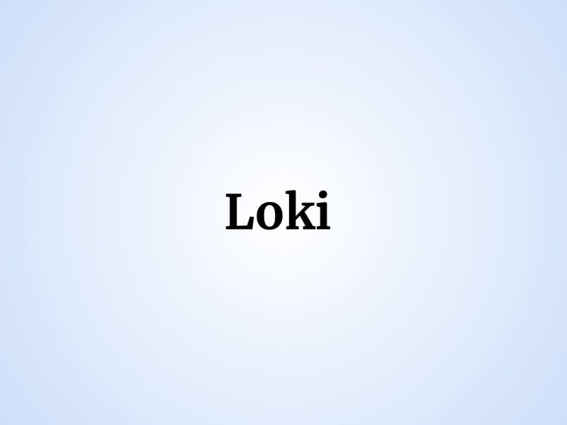 The Norse god of mischief, there were four baby boys named Loki in Scotland last year. In the Marvel Cinematic Universe, one iteration of the god is played by Tom Hiddleston.