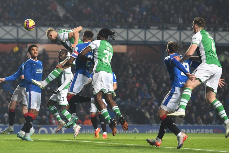A thrilling first half saw Hibs take a 2-1 lead after goal from Ryan Porteous and Kevin Nisbet either side of Fashion Sakala's equaliser. Rangers clawed back the win in the second half through Ryan Jack and Alfredo Morelos. (Rangers 3-2 Hibs)