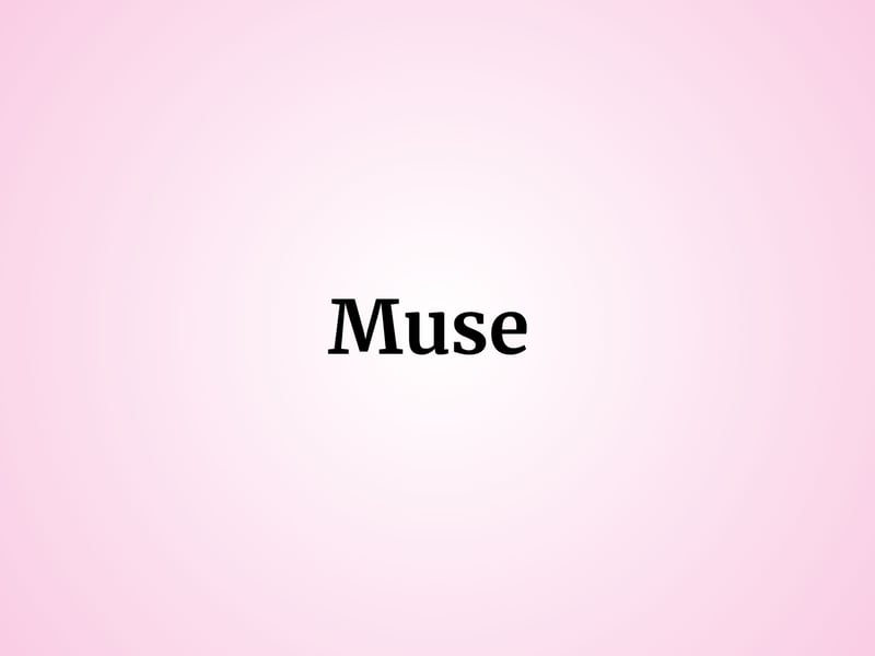 One baby girl has clearly inspired her parents, who named her Muse.