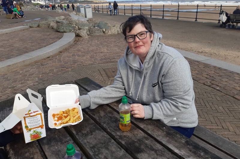 Andrea Dobson has happy childhood memories of enjoying Good Friday fish and chips with her grandmother.