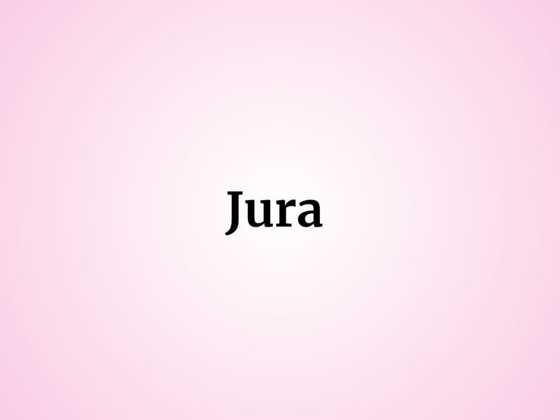 Like Isla, the most popular girl's name of 2023, Jura is derived from the Scottish islands. With one girl named as such in 2023, it is also associated with the whisky.  