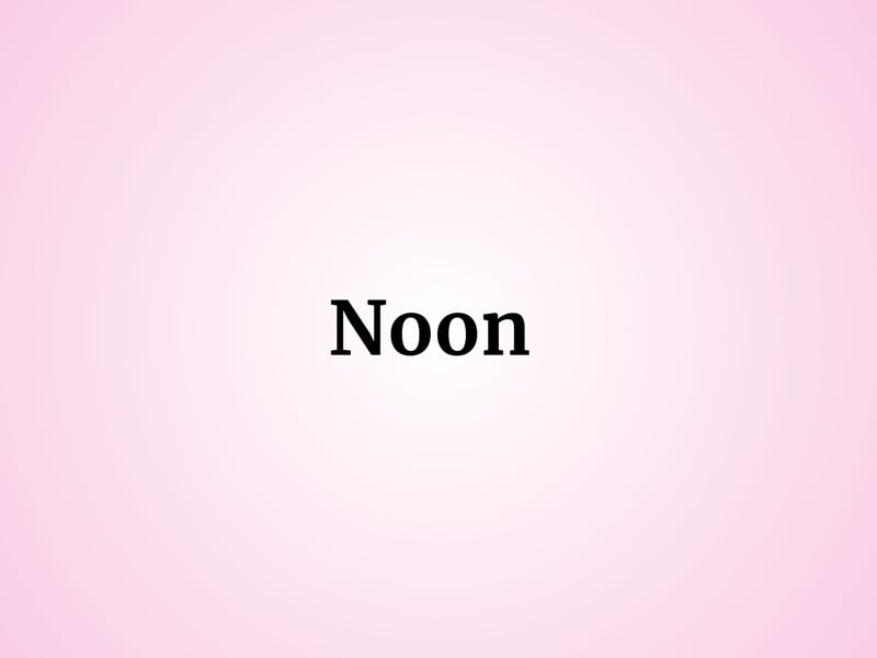 Another unique baby girl's name is Noon, which one child was named in 2023.