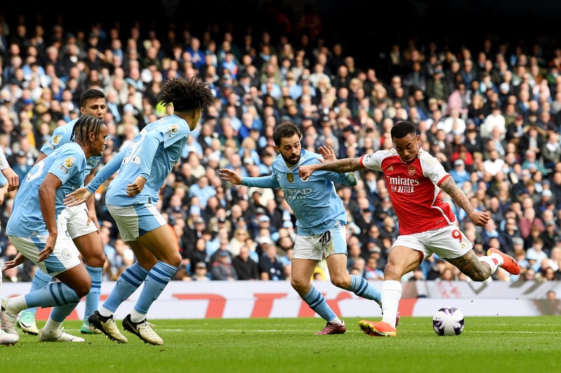 Looked City’s liveliest option to unlock the Arsenal defence throughout the first-half and gave the Gunners defence a torrid time.