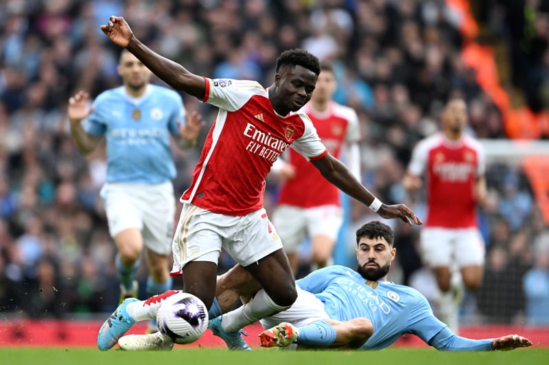 Fit enough to start against Manchester City, but not to complete 90 minutes. Arteta confirmed the player would be monitored for fatigue ahead of Luton Town.