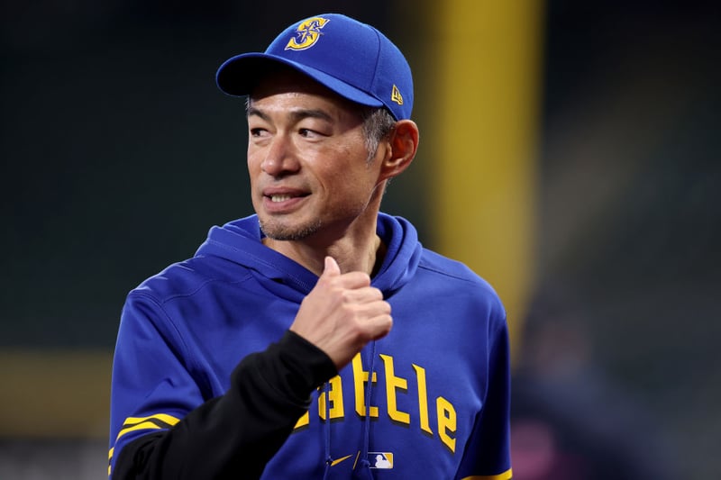 Japanese baseball player Ichiro Suzuki played 28 seasons for the Seattle Mariners, the New York Yankees and the Miami Marlins. His success saw him earn a fortune of around £180 million.