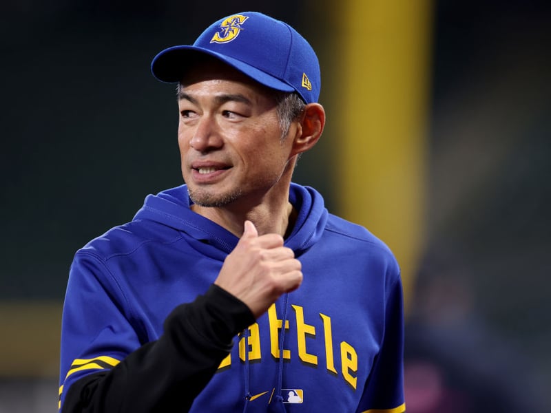 Japanese baseball player Ichiro Suzuki played 28 seasons for the Seattle Mariners, the New York Yankees and the Miami Marlins. His success saw him earn a fortune of around £180 million.