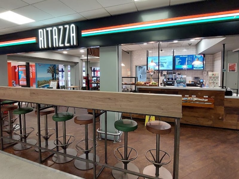 Caffè Ritazza is open from 5am until the last arriving flight each day.
