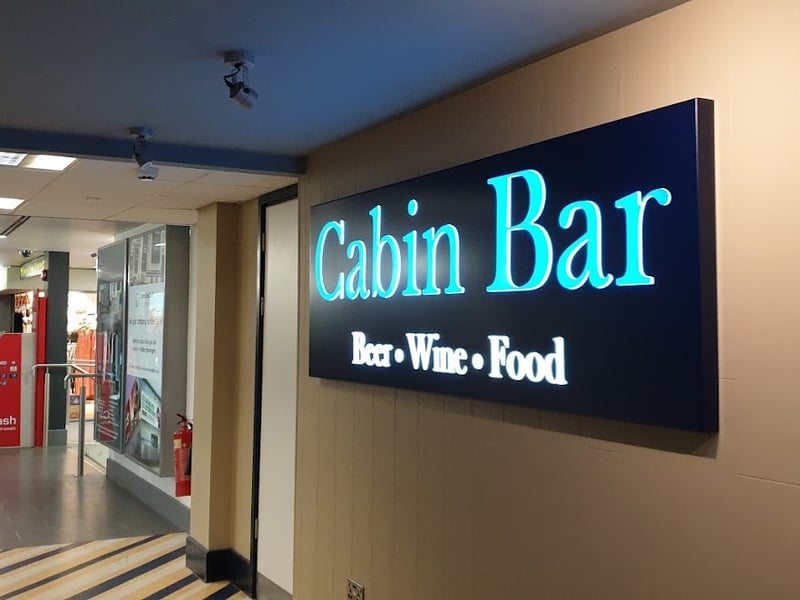 Cabin Bar is open from the time of the first departing flight until 6.30pm Sunday-Friday (closing at 4.30pm Saturday) subject to the flight schedule.