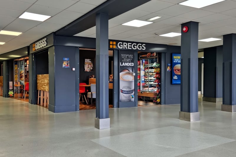 Greggs will open in-line with flight availability.