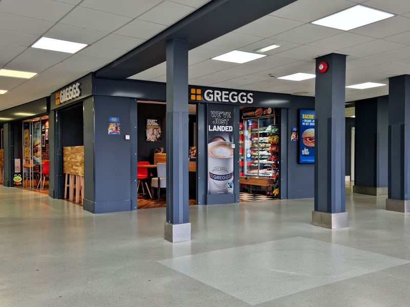 Greggs will open in-line with flight availability.