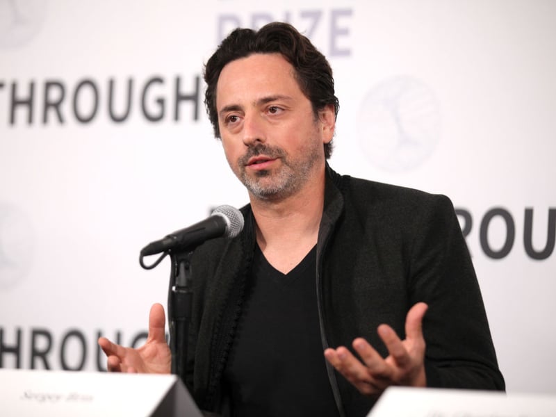 Fellow Google founder Sergey Brin just misses out on a top 10 place with an estimated worth of $110 billion.