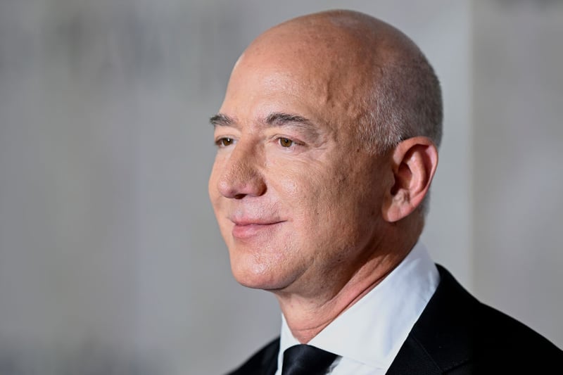 The number three spot goes to Amazon’s Jeff Bezos, who is worth an estimated $194 billion. Not bad for a business he set up in a garage.