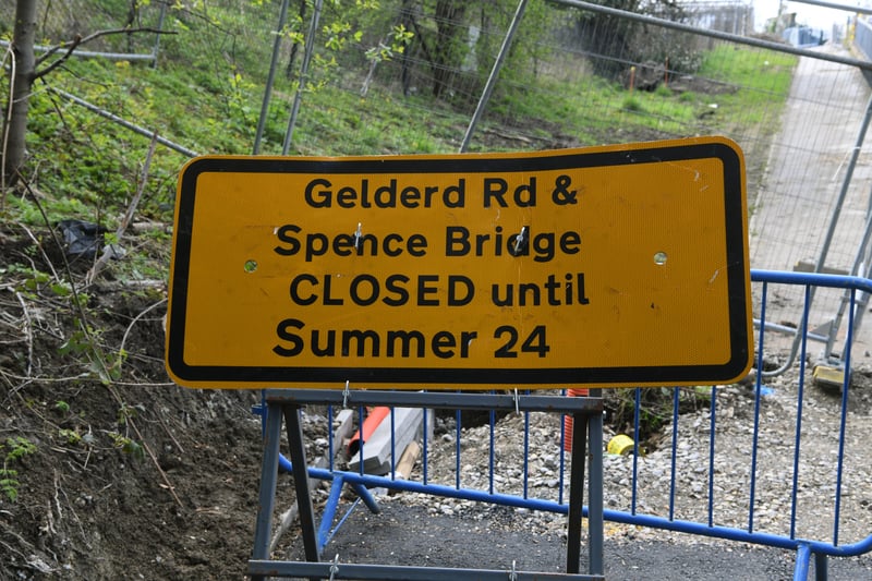 Further diversions will remain in place until the summer 2024, while works take place on constructing the new bridges.