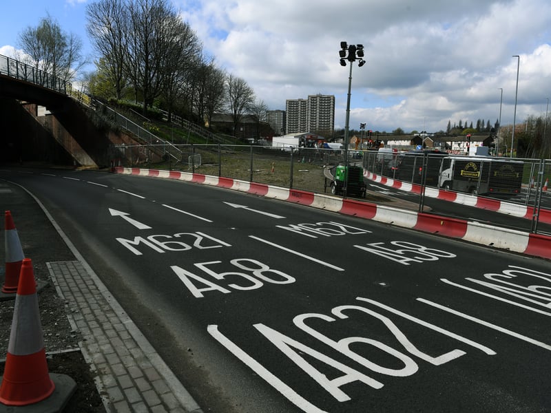The Armley Gyratory approach to A58 Wellington Road southeast exit and Ingram Distributer A643 south bound will be closed.