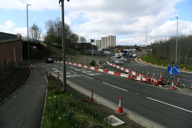Coun Helen Hayden said: "These bridges work represent transformative changes to the overhead footways for people walking and wheeling – making it easier to get across the gyratory."