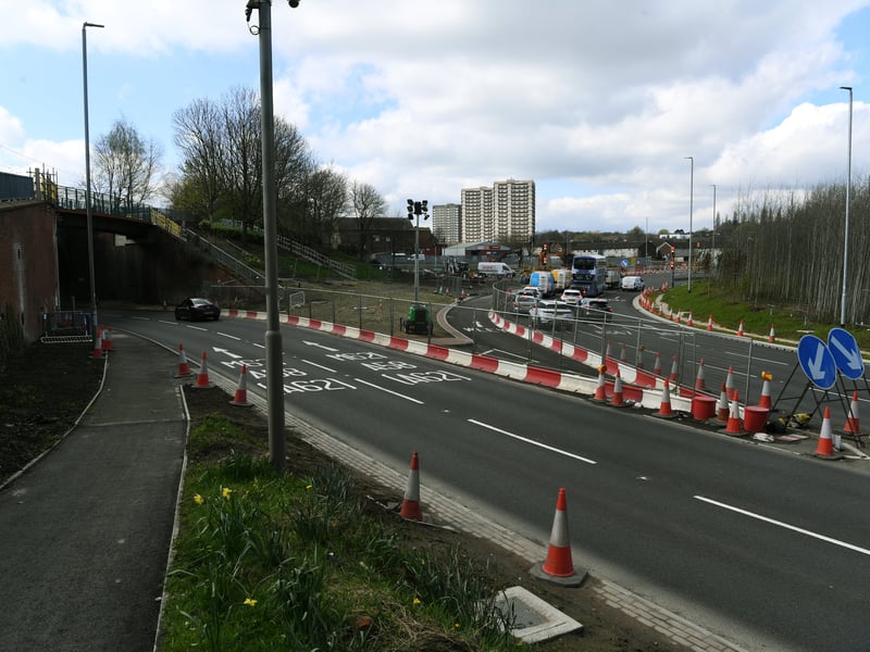 Coun Helen Hayden said: "These bridges work represent transformative changes to the overhead footways for people walking and wheeling – making it easier to get across the gyratory."