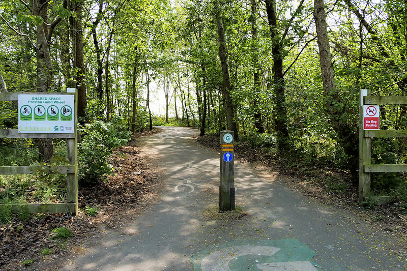 The Preston Guild Wheel is a 21 mile "Greenway" that encircles the city of Preston, linking the city to the countryside. The Guild Wheel route makes the most of the different landscapes that surround the city.