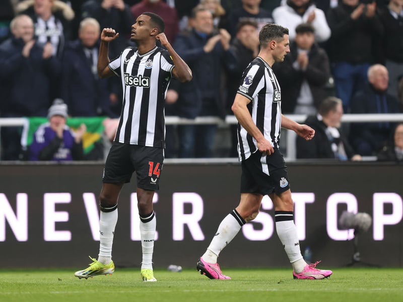 A great effort put Newcastle in front. His 19th of the season. Irresistible in front of goal at the moment. Put in a good ball for Dan Burn to find the net only for the goal to be ruled out by VAR. Should have made it 2-0 but saw an effort headed off the line by Mykolenko.