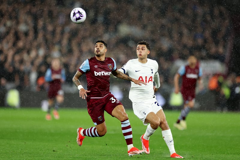 Never quite got the better of Johnson, who was a threat throughout. His pace was needed tonight to dart between an ever-shifting Spurs formation.