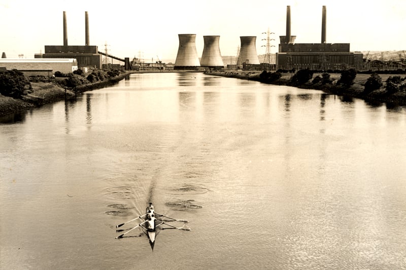 A view of the Tyne in Newburn in 1965.