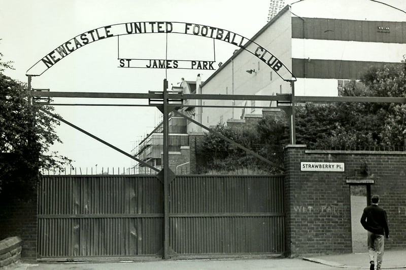 St James Park, Newcastle upon Tyne, 1965. 