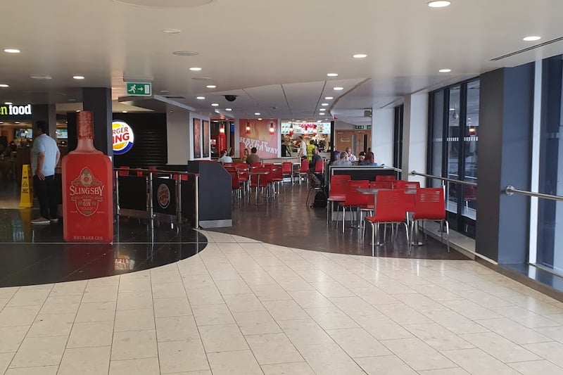 Burger King is open from the time of the first departing flight until 7pm Sunday-Friday (closing at 3.30pm Saturday) subject to the flight schedule.
