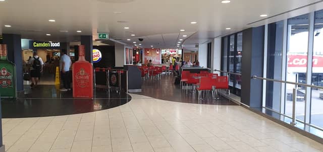 Burger King is open from the time of the first departing flight until 7pm Sunday-Friday (closing at 3.30pm Saturday) subject to the flight schedule.