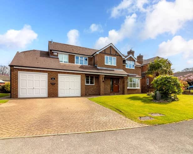This huge home is currently on the market in one of Britain's "poshest" villages.
