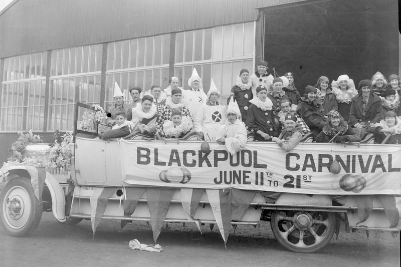 Blackpool Carnival, June 11 1924