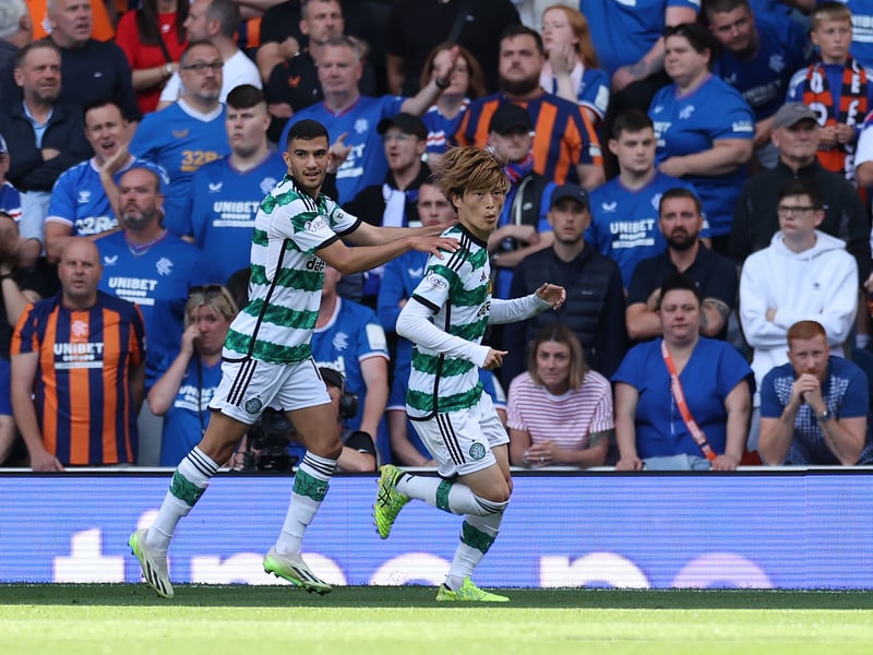 Brendan Rodgers' side claimed the derby day bragging rights after Kyogo Furuhashi's first-half strike silenced Ibrox. This was a statement Old Firm success for Rodgers as he kick-started his second tenure at Parkhead.