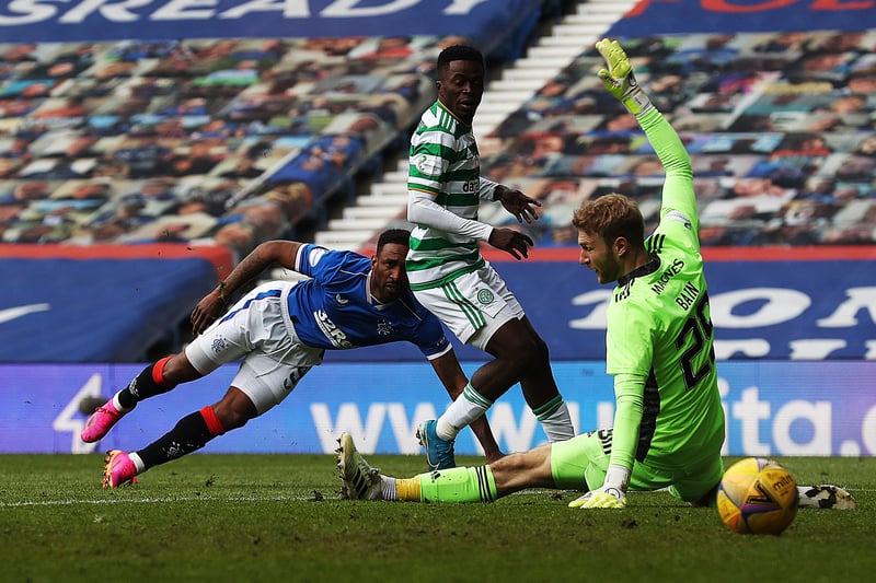 Rangers underlined their status as the dominant force in Scottish football by sweeping past the 10-man Hoops in front of an eerily quiet Ibrox. The match sprang to life with three goals and a red card for Celtic midfielder Callum McGregor within seven first-half minutes. Kemar Roofe scored the opener before Odsonne Edouard levelled proceedings. Alfredo Morelos rifles the Gers back in front before Roofe and Jermaine Defoe added a touch of gloss to the scoreline. 