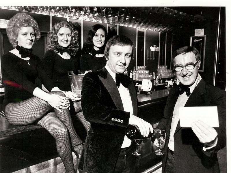 Josephine's, pictured here upon opening in 1976, was one of Sheffield's classiest nightclubs during the 70s and 80s. The champagne flowed freely at the luxurious Barker's Pool venue back then. There was a grand piano, the bathrooms were fitted with crushed velvet padded toilet doors, and the club even had its own silver service restaurant for discerning diners.
