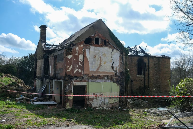 A derelict children's home in Lane End, Chapeltown, was gutted by a fire overnight on April 2.