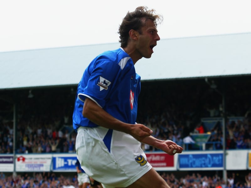 There was carnage in the away end at The Valley after his fabulous volley against Charlton in 2004.