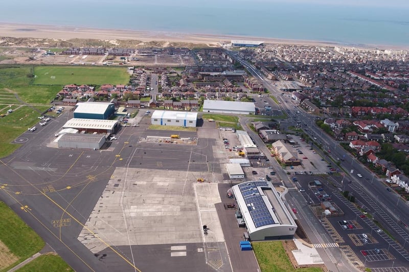 The last passenger flights departed at Blackpool Airport in October 2015. Many residents would like to see the airport reopened for commercial flights.