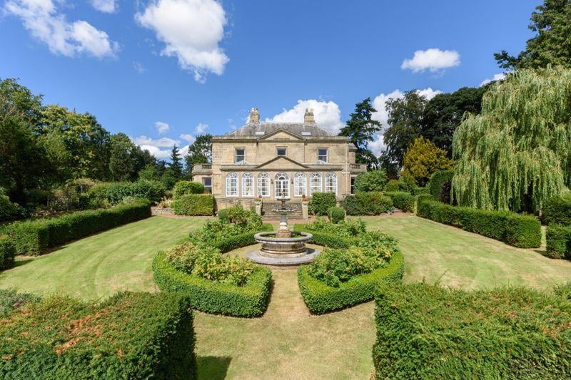 The impressive five-bedroom home, in Mitford, has been brought to the property market by Sanderson Young for a guide price of £2,950,000.