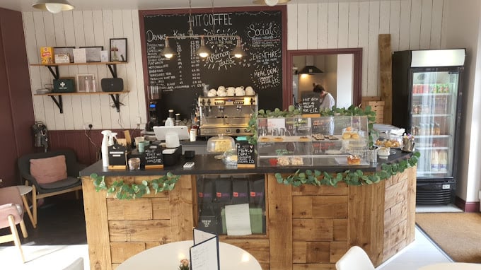Hit Coffee, located in Cross Gates, is one of many great independent coffee shop in Leeds. Founded by couple Katie Ramsden and Joe Ramsden, the coffee shop is named after their children. It serves great coffee, delicious cakes and event hosts events. 