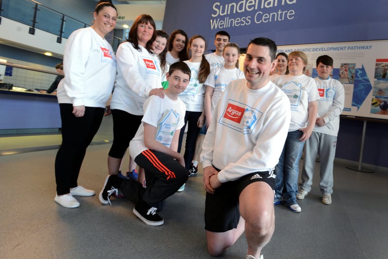 Staff from the Sunderland City Centre Argos store held a swimathon at the Aquatic Centre to raise money for the Alzheimer's Association in 2014.