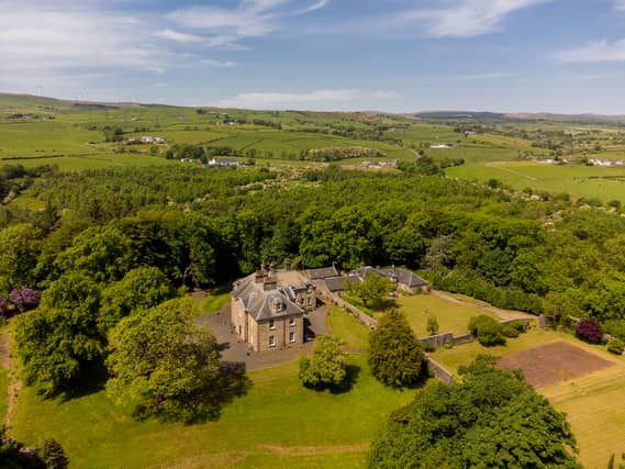 What is it? A B-listed 18th-century Georgian country home that has been extensively refurbished and boasts a first-floor self contained apartment, all set within an impressive 95 acres of grounds.