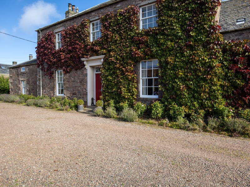 What is it? A fine example of Georgian architecture with plenty of character. The B-listed home has five bedrooms, including one in an adjoining cottage.