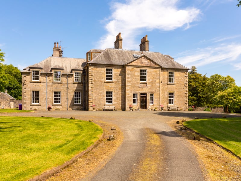 Where is it? Set within a private wooded estate on the edge of Dalry village, some 26 miles south of Glasgow city centre. There is a train station and a range of high street shops in the village.
