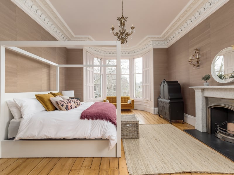 Each bedrooms is generously proportioned and they are spread over the top two of the three storeys.