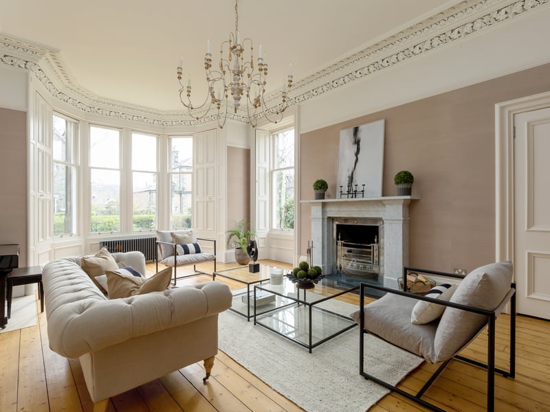 They began turning 3 St Margaret’s Road from its previous short-term let set-up to a beautiful family home just as the Covid pandemic arrived.
A limited amount of furniture was bought from the previous owners as the couple had to wait three months for their own fittings to be delivered.