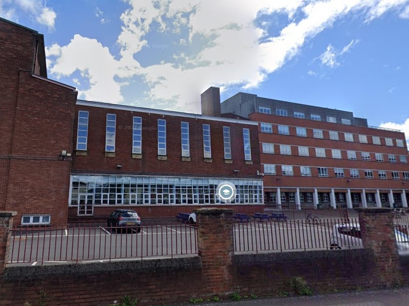 Lourdes High School is 90th in Scotland for exam results, with 44% per cent achieving five or more highers, up from 34% in the previous results. 