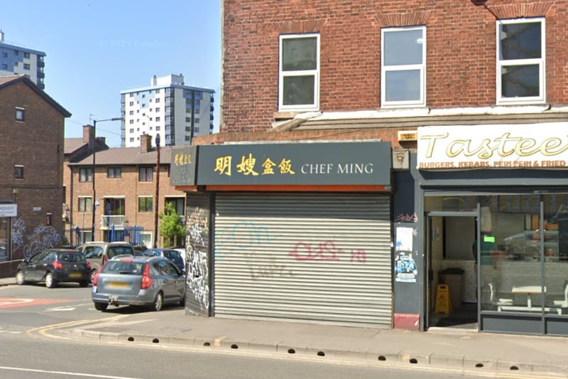 Chef Ming, on 198 Brook Hill, is a takeaway/sandwich shop. It was given a 2-out-of-5 hygiene rating at its last inspection on February 28 2024. Food hygiene and safety was ‘improvement necessary’, structural compliance was ‘generally satisfactory’, and confidence in management was ‘generally satisfactory’.