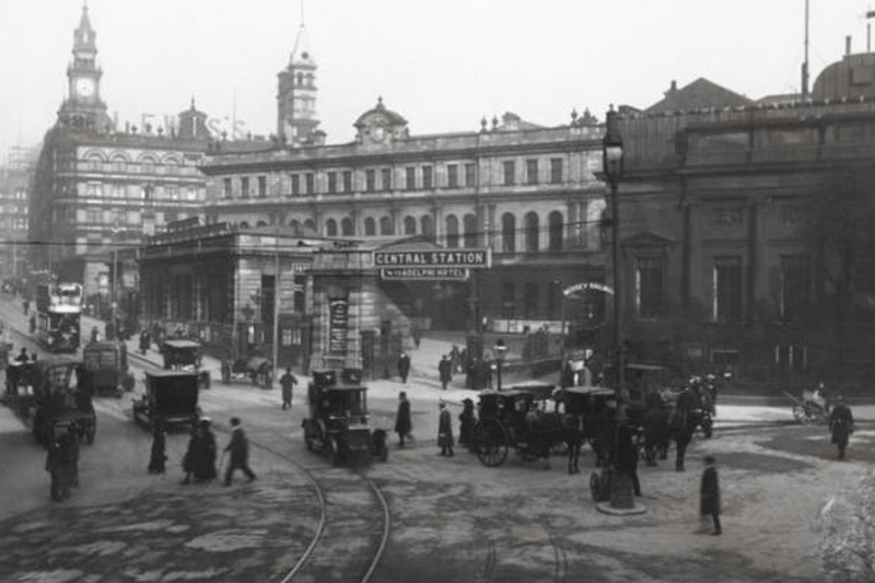 Liverpool Central High Level station opened in 1874 and featured six platforms. It was demolished in 1973 and the new Liverpool Central Station opened in 1977.