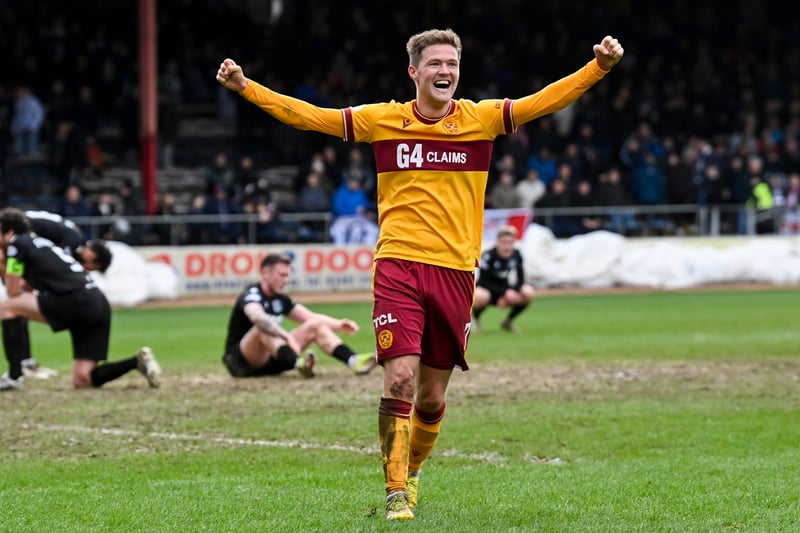 Breaking up the Celtic dominance in this team's engine room  is the Motherwell number 7, who has enjoyed a great season. With seven goals and nine assists, the 'Well attacking midfielder has an average FotMob rating of 7.70.