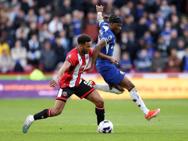 It looked like Silva was his man as he got blocked off and unable to stop the Brazilian veteran putting Chelsea ahead with the simplest of finishes. Did his best in an unfamiliar position but looked exactly like a centre-half playing left wing-back. Didn't cover himself in glory for the second Chelsea goal either as he failed to put any pressure on Madueke and then didn't do enough after the winger cut inside and found the finish
